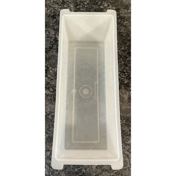 Vintage Tupperware Velveeta Cheese Keeper Butter Cracker Container #518-1 #519-2 - Picture 5 of 8